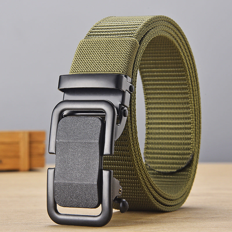 Automatic Buckle Nylon Woven Belt