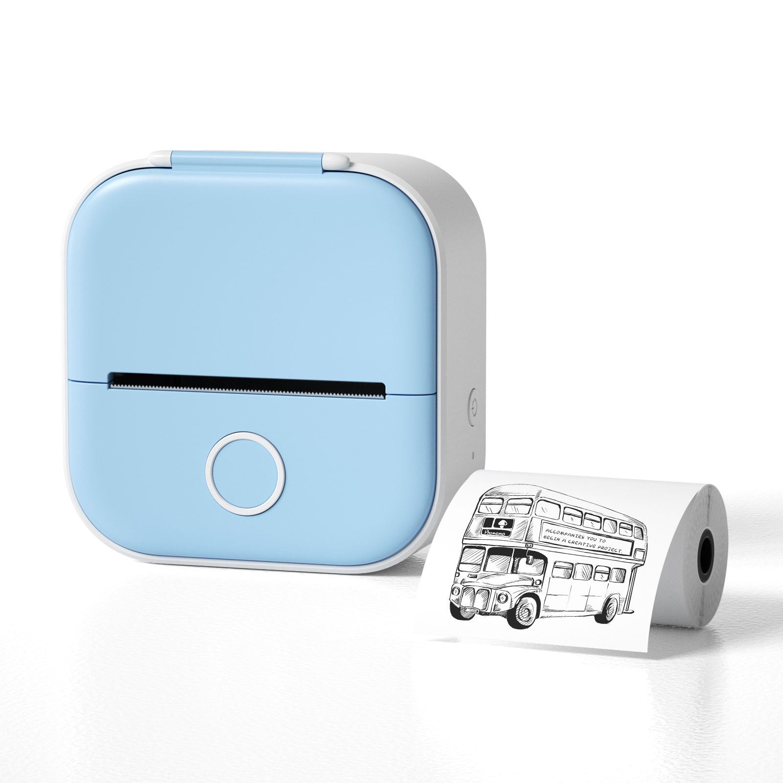 Portable Mini Thermal Label Printer Bluetooth-compatible Mini Label Printer Price Tag