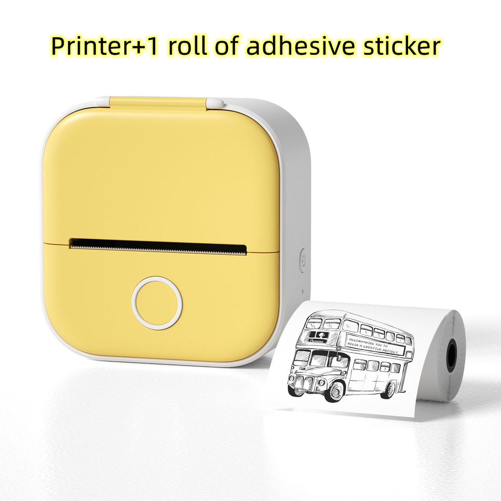 Portable Mini Thermal Label Printer Bluetooth-compatible Mini Label Printer Price Tag